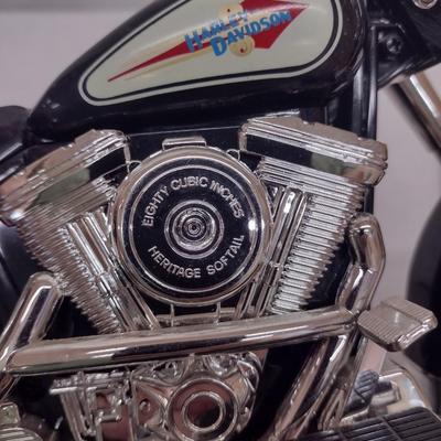 Harley-Davidson Heritage Softail Motorcycle Desktop Land Line Telephone with Box