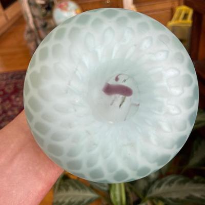 Pairpoint Cased Glass Vase
