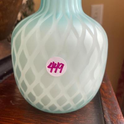 Pairpoint Cased Glass Vase