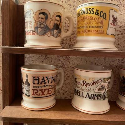 Shaving Mug Collection