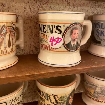 Shaving Mug Collection