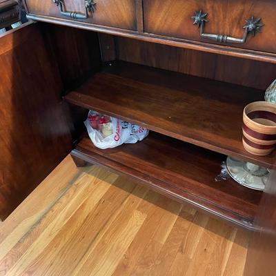 Antique Marble Top Chest