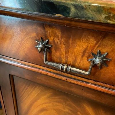 Antique Marble Top Chest