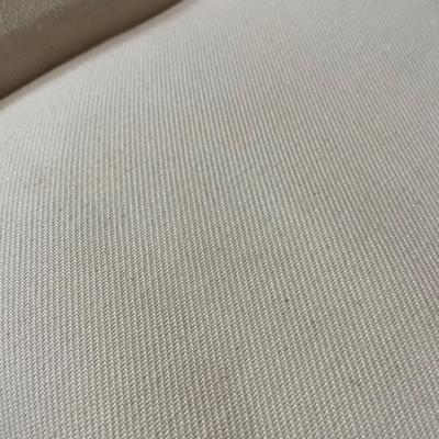 Wicker and Heavy Upholstery Full Sofa