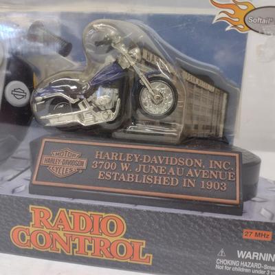 Harley-Davidson Softail Deuce Radio Control Motorcycle in Original Box