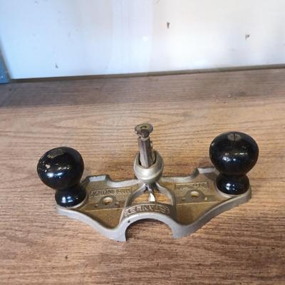 STANLEY NO 71 AND ANOTHER SMALLER WOOD PLANE