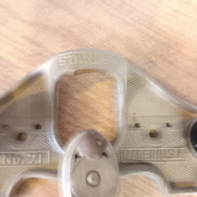 STANLEY NO 71 AND ANOTHER SMALLER WOOD PLANE