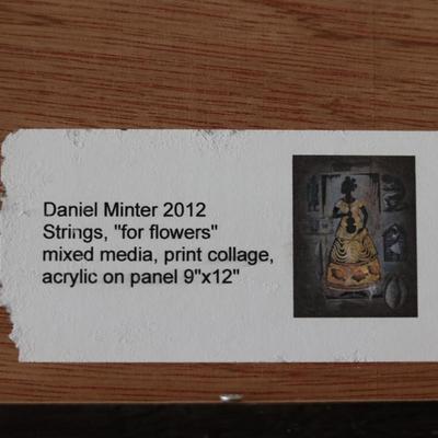 Daniel Minter - Two Original Mixed Media, Print, Collage. Acrylic