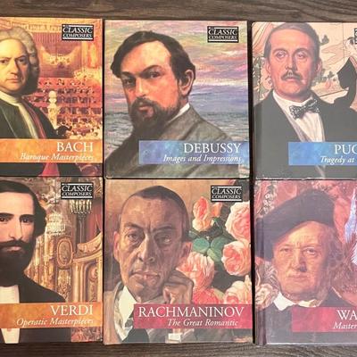 Classic Companion Great Classical Music Composers CD+ book Collection