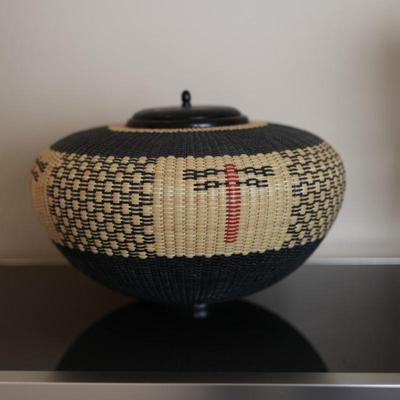 Signed JOAN BRINK - Native Basketry, 2003
