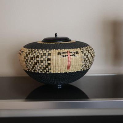 Signed JOAN BRINK - Native Basketry, 2003