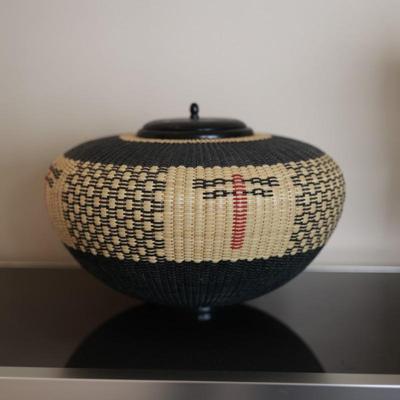 Signed JOAN BRINK - Native Basketry, 2003