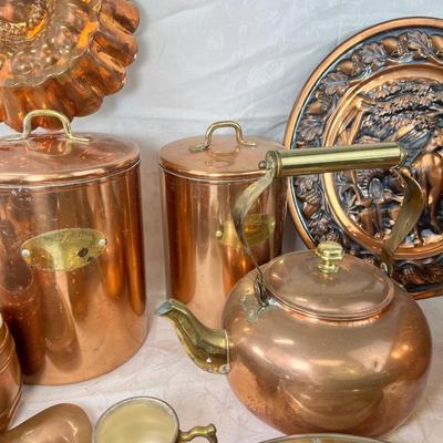 Copper cookware