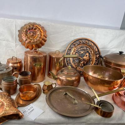 Copper cookware