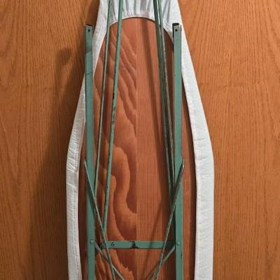 Vintage Heavy Duty Metal and Wood Ironing Board
