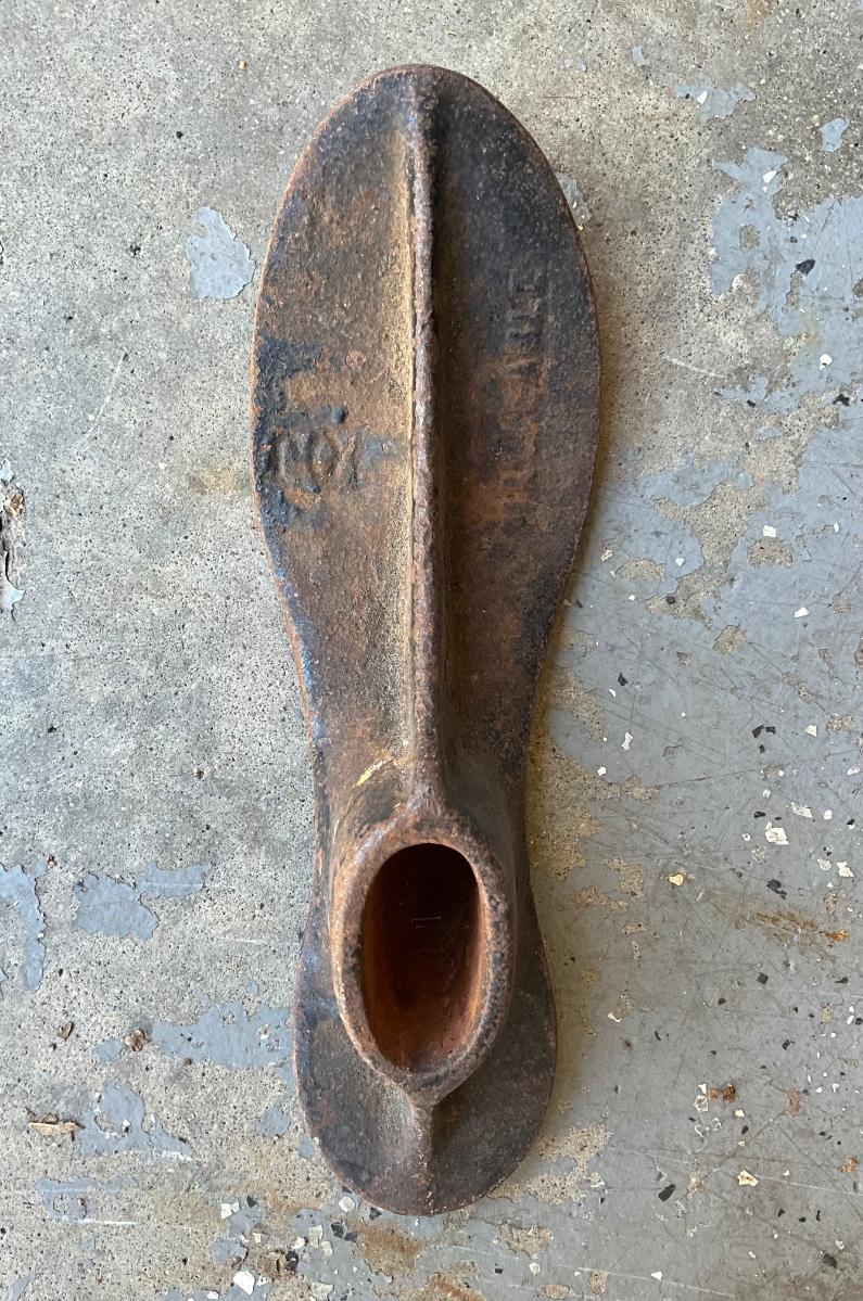 Antique Cast Iron Shoe Mold