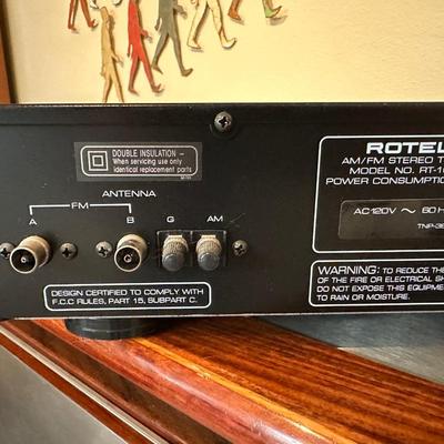 Rotel RT-1080 AM / FM Tuner; RT1080