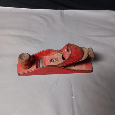 SEARS SMALLER METAL WOOD PLANE MADE IN THE USA