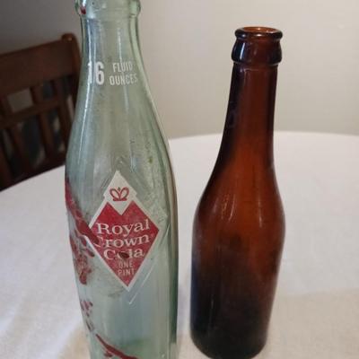 PEPSI, COKE, RC AND OTHER GLASS BOTTLES