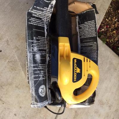 McCulloch Electric Leaf Blower 