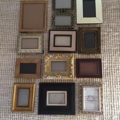 Lot of 13 designer picture frames 