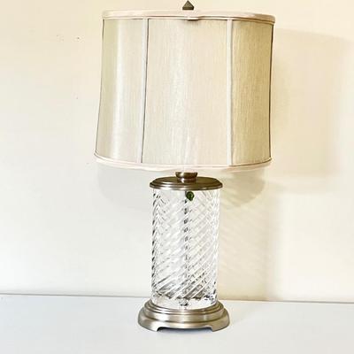 WATERFORD ~ Beautiful Crystal Table Lamp ~ Excellent