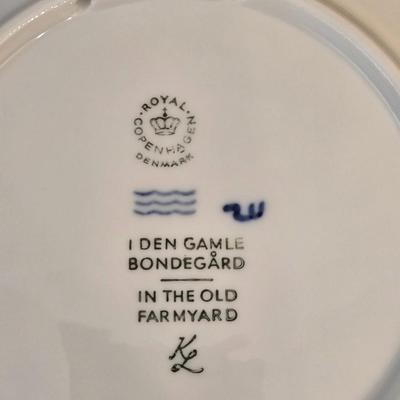 1969 KÃ¶niglich Kopenhagen Porcelain Plate