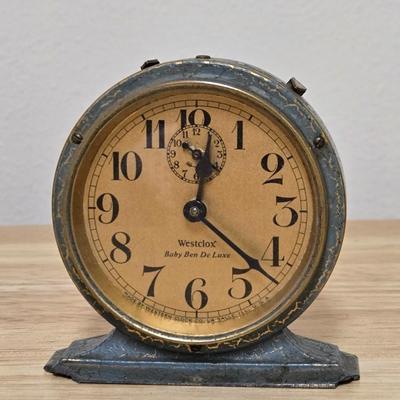 Vintage Westclox Baby Ben Deluxe Alarm Clock