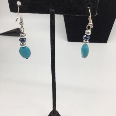 Canyon Sky dangle blue earrings