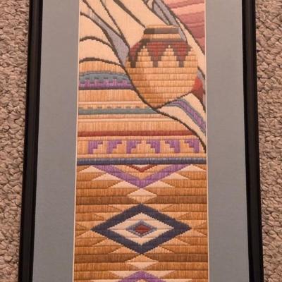 Framed Fiber Art