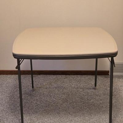 Cosco Hard Plastic Top Folding Table