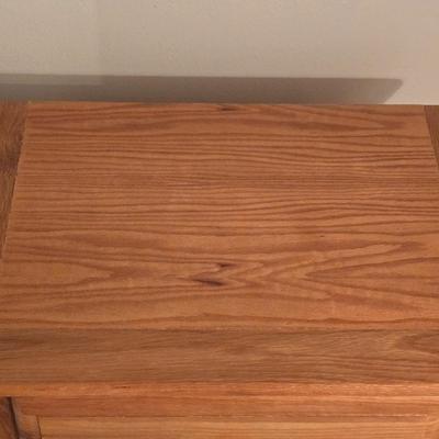 Wood Bedside Table #1