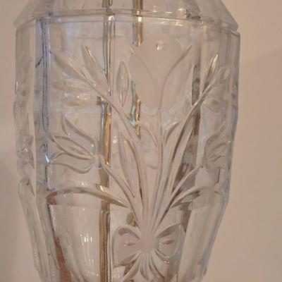 Cut Glass Lamp #1