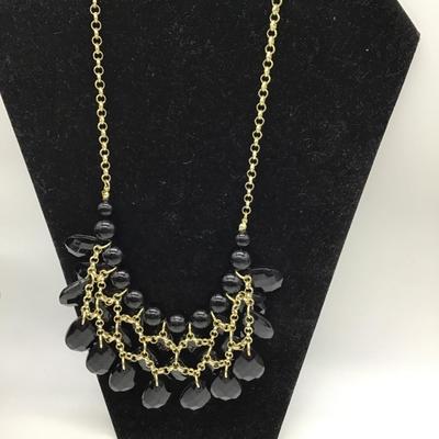 Black fashion Necklace