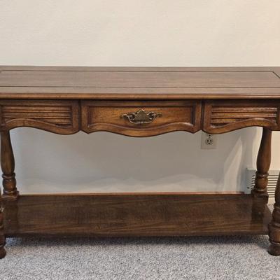 Wood Console Table