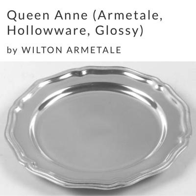 WILTON ARMETALE ~ Queen Anne ~ 4 Piece Setting For 10 ~ *44 Pieces Total