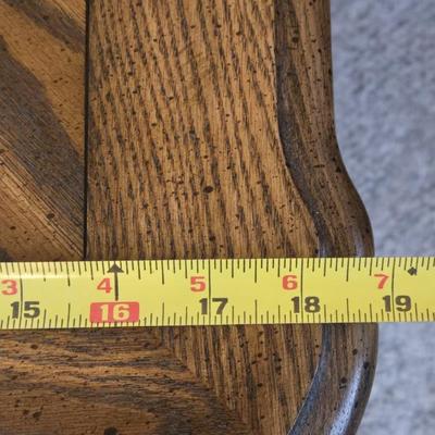 Wood Side Table Cabinet #2