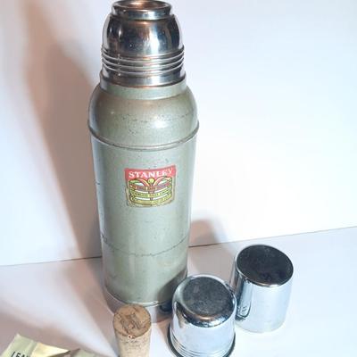 Vintage Stanley Super Vac Landers, Fary & Clark N9-44 Thermos with extras!