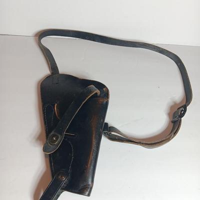 Leather US marked Firearm holster