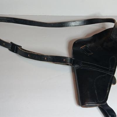 Leather US marked Firearm holster