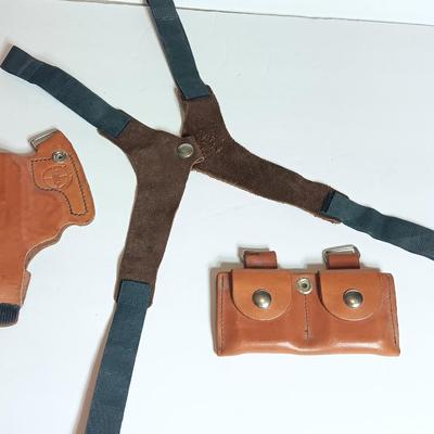 Rugers small auto Shoulder Holster Genuine leather