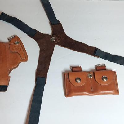 Rugers small auto Shoulder Holster Genuine leather