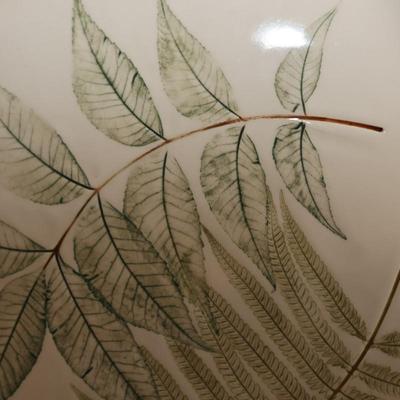 Signed Regan Carney Pottery Plate, 2004
