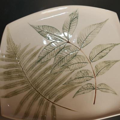Signed Regan Carney Pottery Plate, 2004