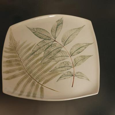Signed Regan Carney Pottery Plate, 2004