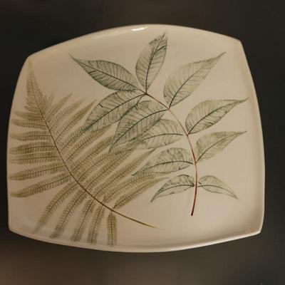 Signed Regan Carney Pottery Plate, 2004