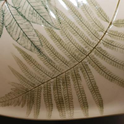 Signed Regan Carney Pottery Plate, 2004