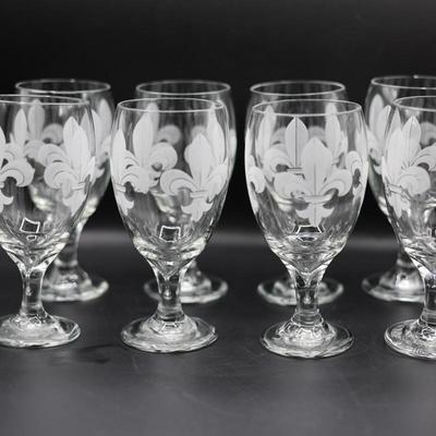 Mignon Faget Crystal Glasses (8)