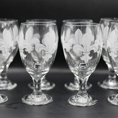 Mignon Faget Crystal Glasses (8)