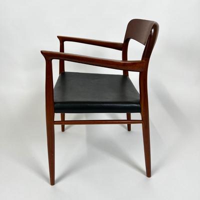 601 Danish Mid-Century Modern Niels Møller Teak 6 Dining Chairs Set
